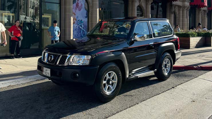 Image for Look At This Qatar-Plated Nissan Patrol I Saw In Beverly Hills